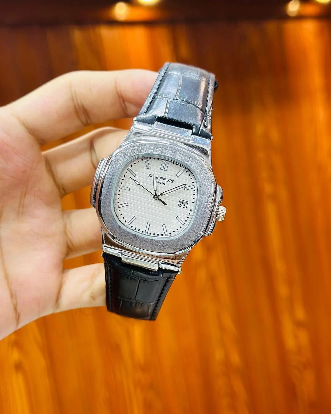 Patek Philippe Geneve Lather Strap