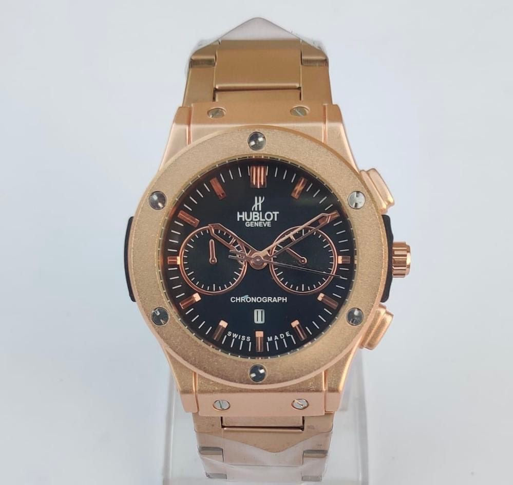 Hublot Stainless Steel Rose Gold