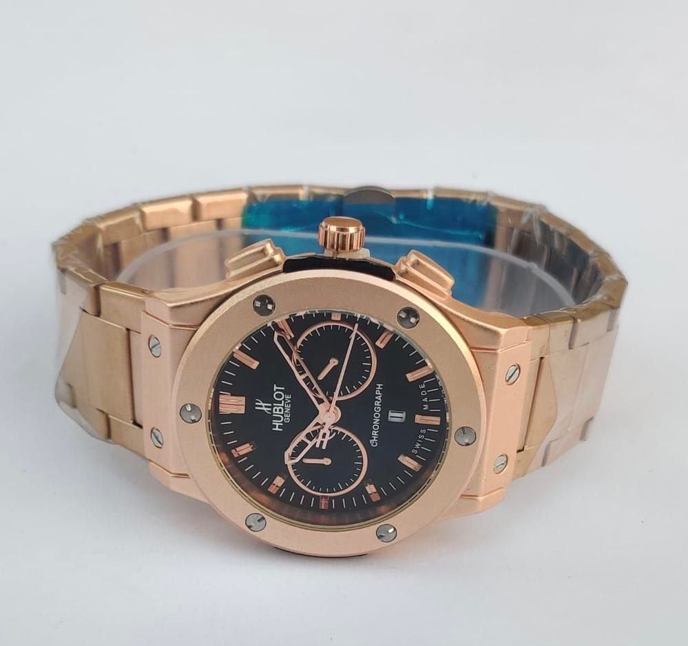 Hublot Stainless Steel Rose Gold