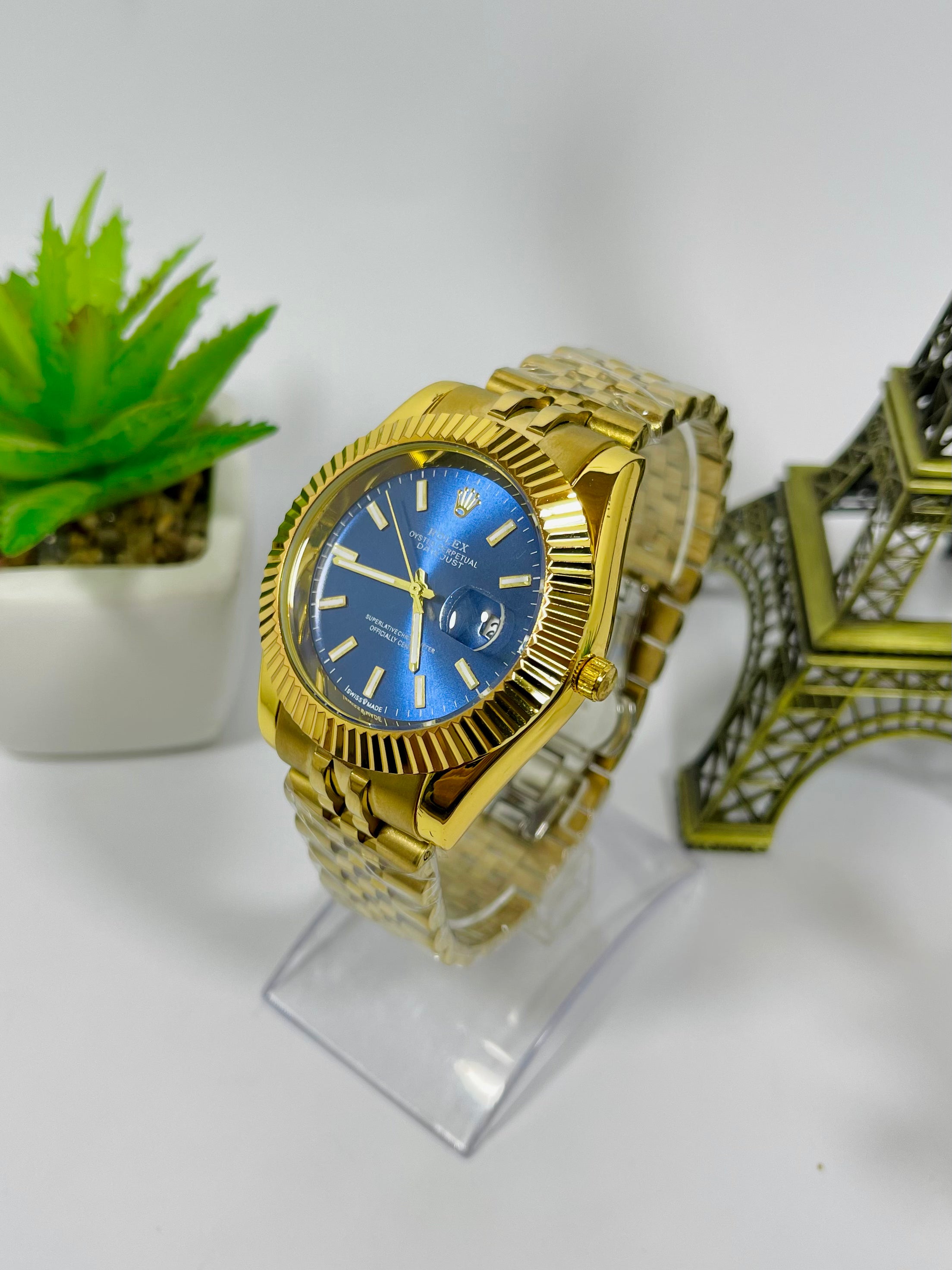 Rolex Luxury Date just Blue