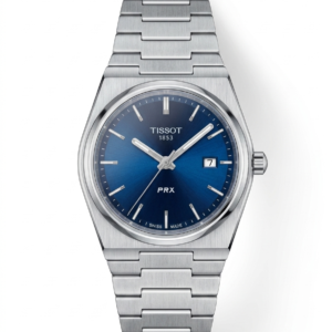 Tissot PRX Stainless Steel Sunburst Blue dial