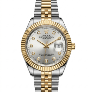 Rolex Datejust TwoTone golden and silver